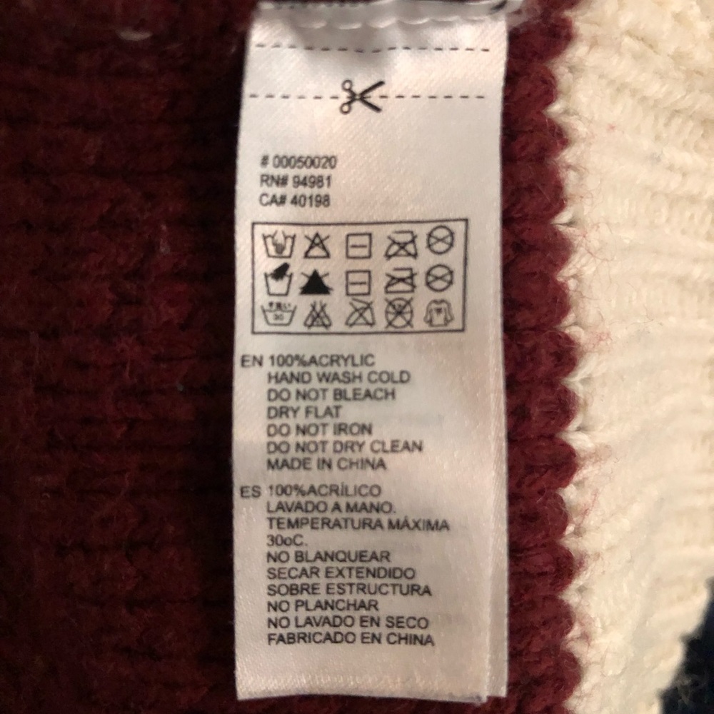 Forever 21 color block knitted sweater - Picture 6 of 7